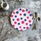8 Count Pink and Blue Polka Dot Paper Dinner Plates 9 Inch Gender Reveal Baby Shower Supplies